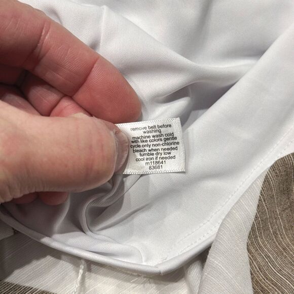 NWT $119.95 Lane Bryant Blouson Sleeve Ruffle Hem Midi Dress Women's Size 24 - Picture 13 of 16